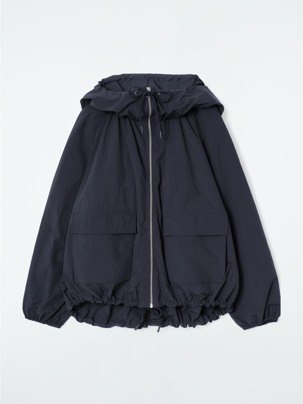 COS Technical Hooded Parka Jacket - Size M